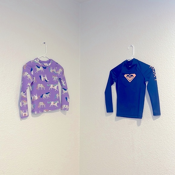 Roxy & Hanna Anderson Rashguards - Picture 3 of 7